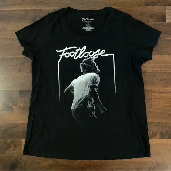 torrid Tops Torrid Black Kevin Bacon Footloose Tshirt Size 2x Poshmark